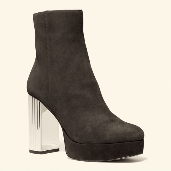MICHAEL Michael Kors Shoes - Michael Kors Porter Suede Platform Ankle Boot NEW